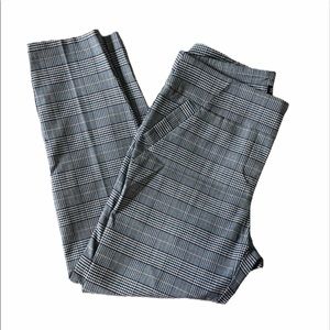 SOHO plaid stretchy leggings dress pants stretchy